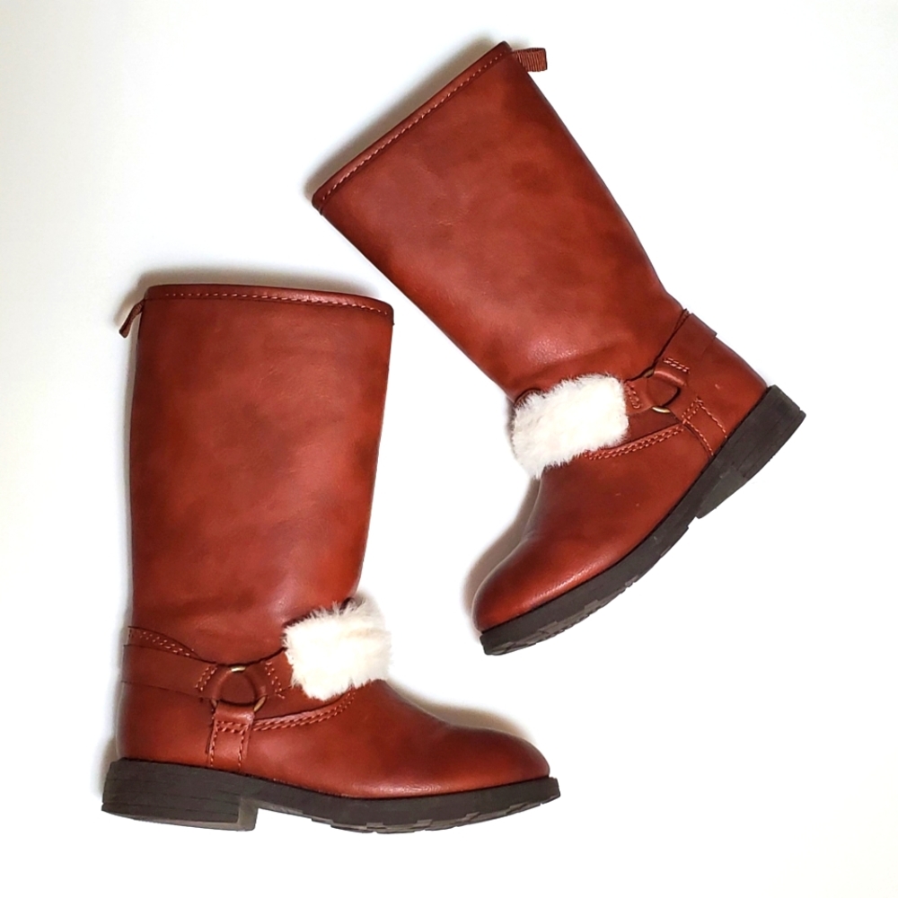 Carter's Girl's Tall Dove Boots Size 9